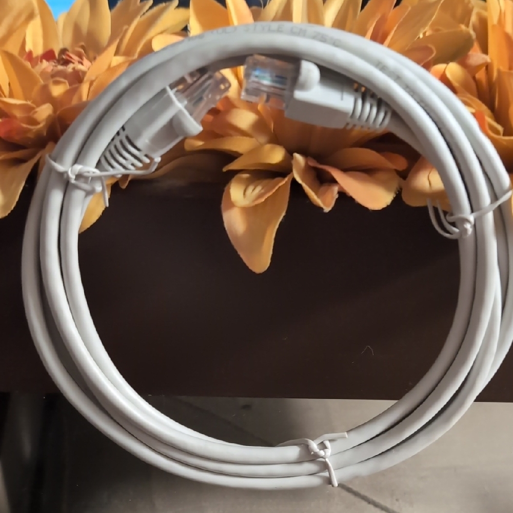 Gray Ethernet Cable